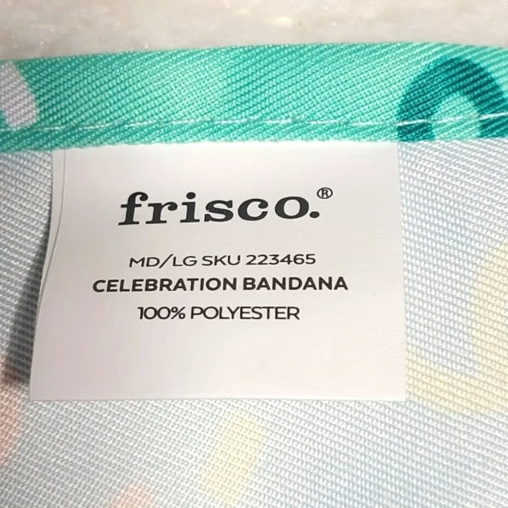 Frisco Pet Bandana Celebration Confetti Holiday Birthday M - L Cat Dog New